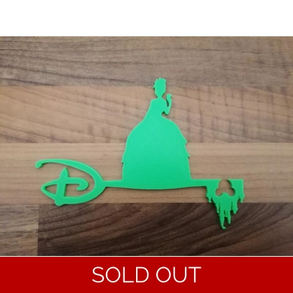 Disney Princess & The Frog 3D Printed Key